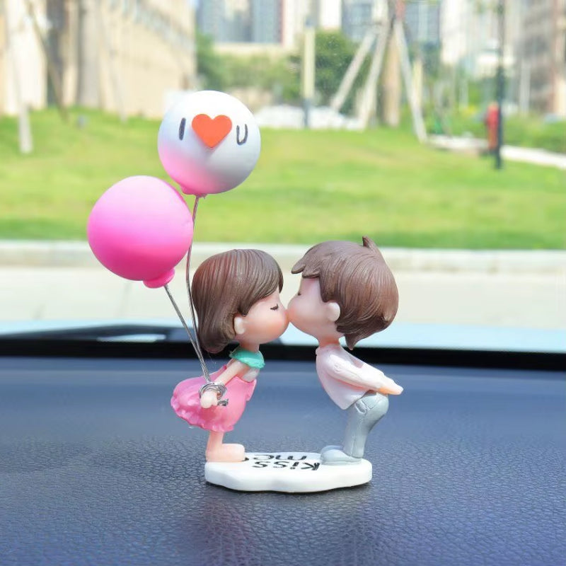 Adorable Couple Car Dashboard Ornaments