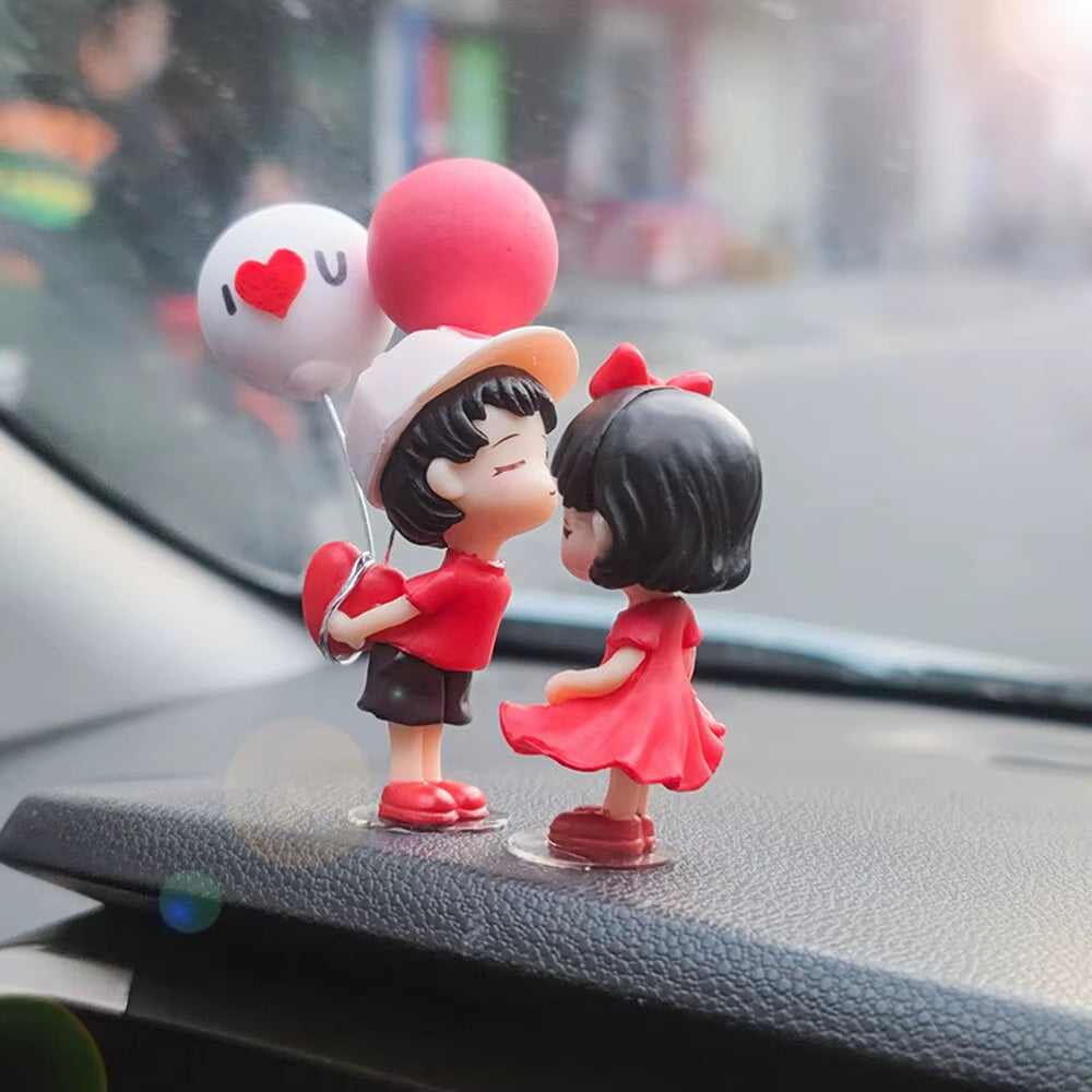 Adorable Couple Car Dashboard Ornaments