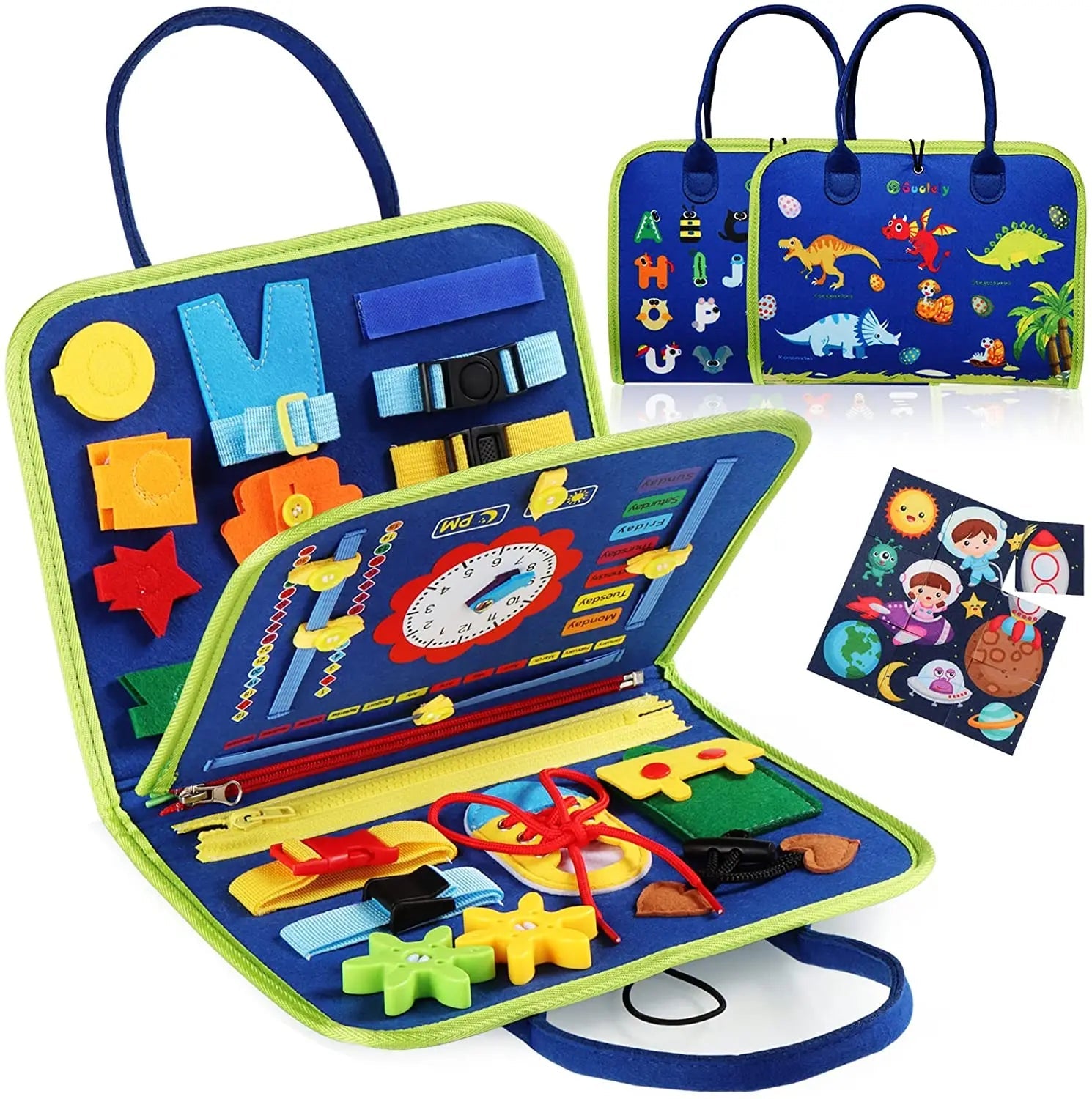 Interactive Sensory Busy Board - Educational Toy for Kids