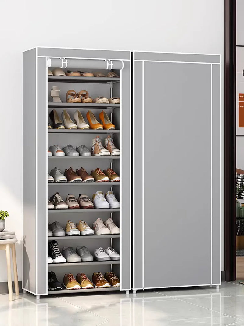 Multilayer Dustproof Shoe Cabinet – Space-Saving Shoe Organizer