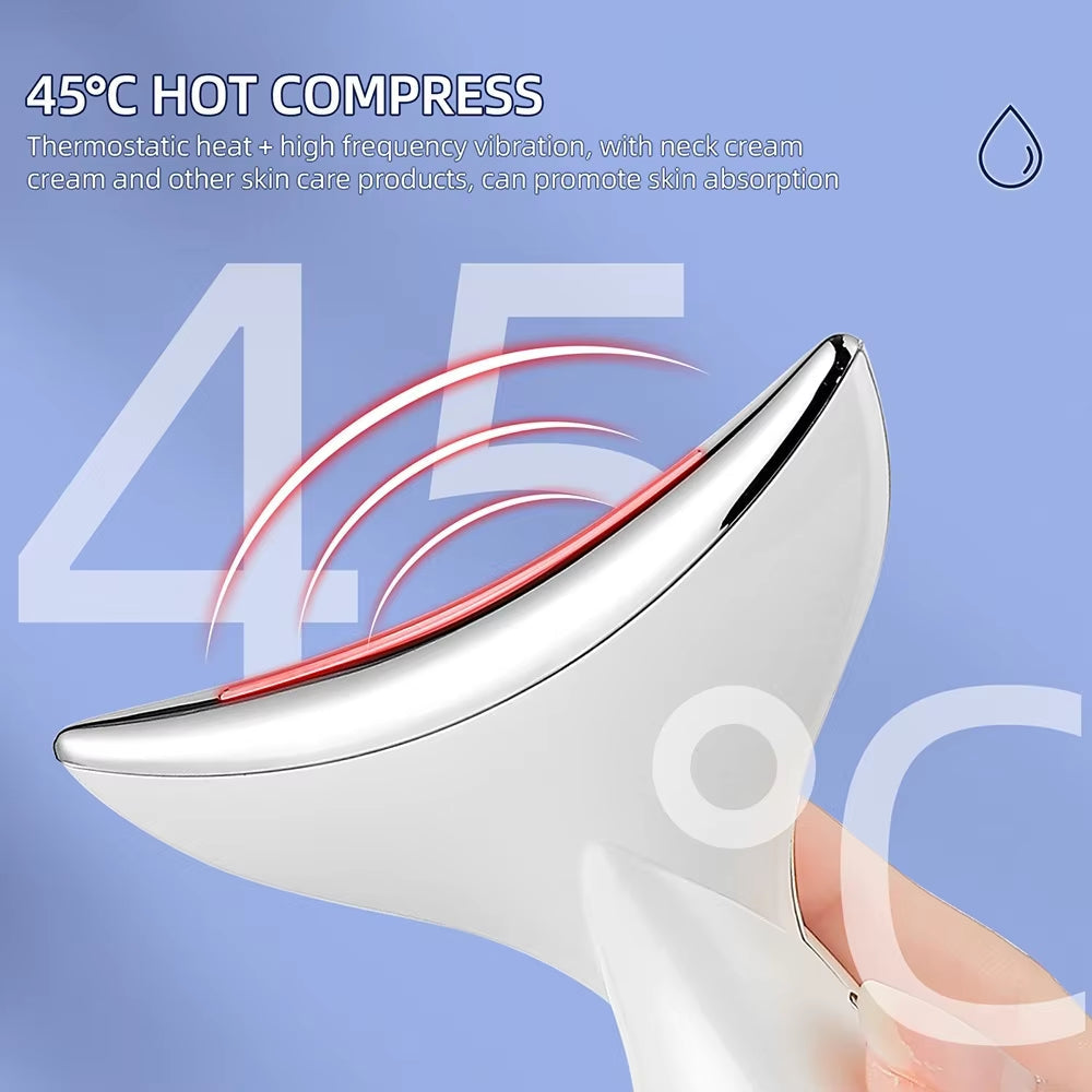 EMS V-Face Slimmer & Neck Massager - Anti-Wrinkle Skin Tightening Beauty Device