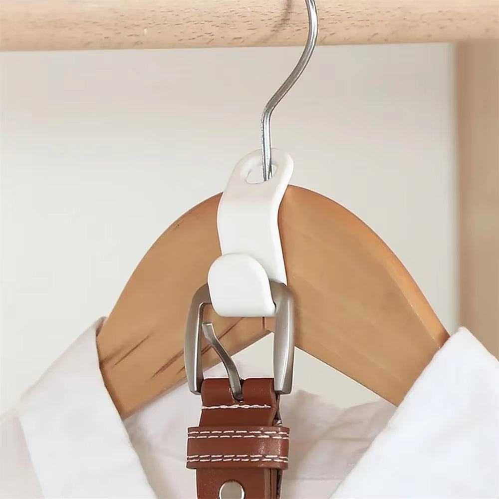 Space-Saving Wardrobe Hanger Hooks – Cascading Organizer for Clothing Storage