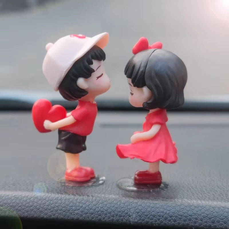 Adorable Couple Car Dashboard Ornaments