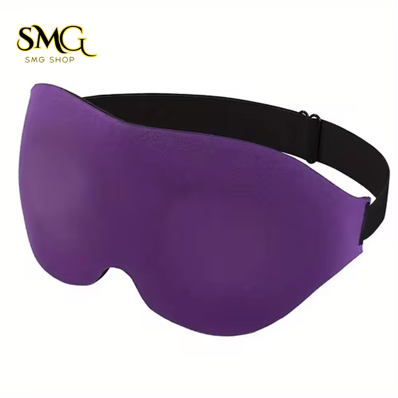 3D Contoured Eye Mask for Sleeping - Light-Blocking Comfort for Men & Women