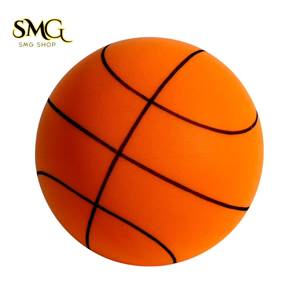 Bouncing Mute Ball - Silent Soft Foam Basketball for Indoor Fun